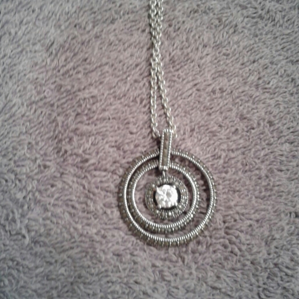 Judith Jack marcasite necklace.